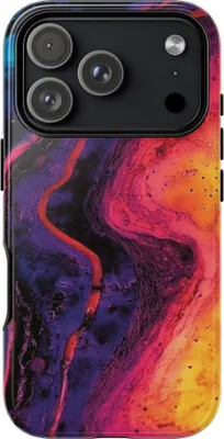 Produktbild von Bunte abstrakte Farbverläufe – Hülle Kompatibel mit iPhone 17 Pro