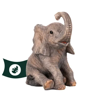 Produktbild von Safari Gartenfiguren Elefant, Schildkröte und Erdmännchen Gartendeko