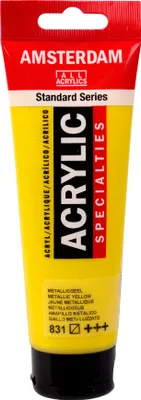 Immagine prodotto di Amsterdam Serie Standard tubo di vernice acrilica 120 ml giallo metallizzato 831