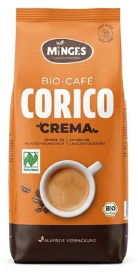 Produktbild von Minges Corico Crema  ganze Bohne 500 g