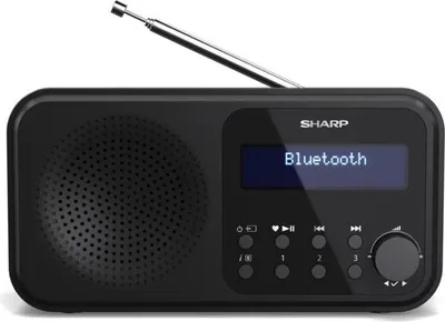Obrázok produktu pre Prenosné rádio SHARP Tokyo DR-P421 čierne