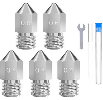Produktbild von ELEGOO Gehärtetes Düsenset 0,4 - 0,8mm Neptune 3 Pro/ 3 Plus/ 3 Max