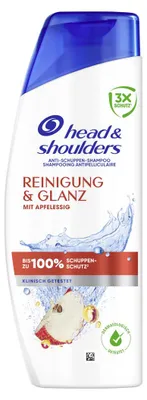 Produktbild von Head and Shoulders Anti Schuppen Haarshampoo Reinigung und Glanz 250ml