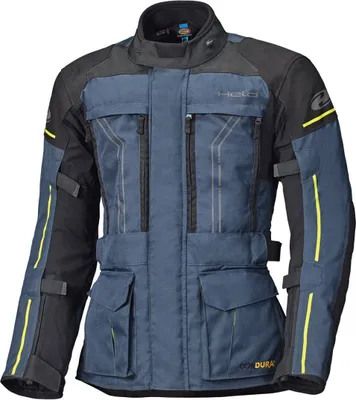 Immagine prodotto di Held Pentland giacca impermeabile da moto in tessuto, blu scuro/giallo, 6XL