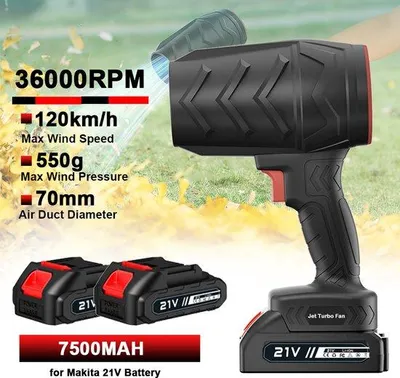 Image de Turbofan sans fil, batterie 21 V, 36 000 tr/min