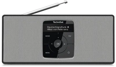 Zdjęcie produktu dla Przenośny odbiornik cyfrowy TechniSat DIGITRADIO2S czarny, biały