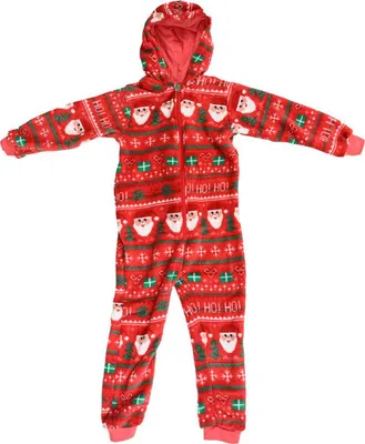 Zdjęcie produktu dla Kombinezon dziecięcy świąteczny Onesie czerwony - różne rozmiary Rozmiar: 122 - 128