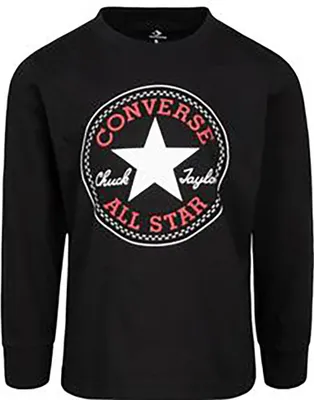 Produktbild von Converse Kids Chuck Patch Langarm-t-shirt Schwarz 24 Months-3 Years Schwarz 24 Months-3 Years