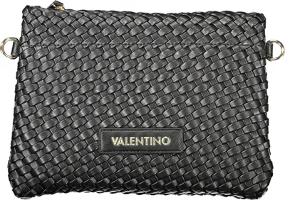 Immagine prodotto di Elegante borsa a tracolla da donna nera con dettagli e scomparti a contrasto