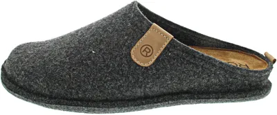 Produktbild von Rohde Herren Pantoffeln Hausschuhe Softfilz Lucca-H 6940, Größe:43 EU, Farbe:Grau