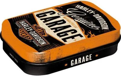Produktbild von Nostalgic-Art - Pillendose - Harley-Davidson - Harley-Davidson Garage