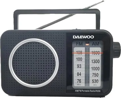 Immagine prodotto di Radio portatile daewoo dw1124/nero