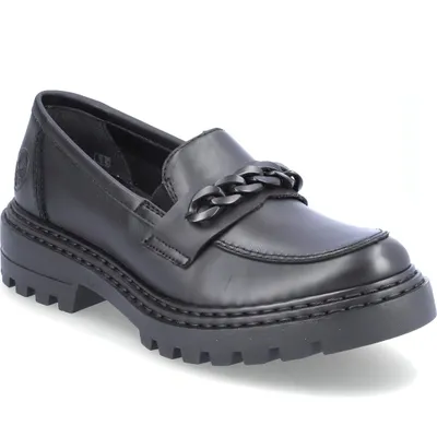 Produktbild von Rieker Damen Mokassins Z9657-00 Farbe:Schwarz Größe: 38