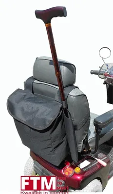 Produktbild von Roller-Tasche mit Halterung für Gehstock