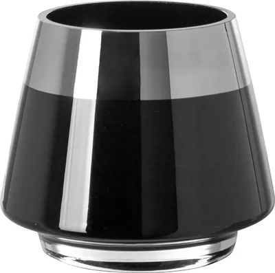 Produktbild von Fink Teelichthalter JONA DH 11x9 cm schwarz Windlicht Windlichtglas