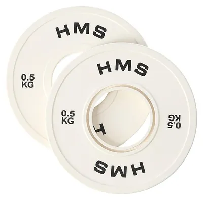 Image de Disques olympiques 2 x 0,5 kg - Haltérophilie