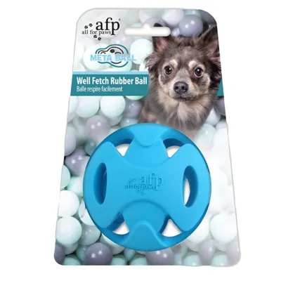Productafbeelding van AFP Honden speelgoed, Meta bal, apporteerbal, blauw
