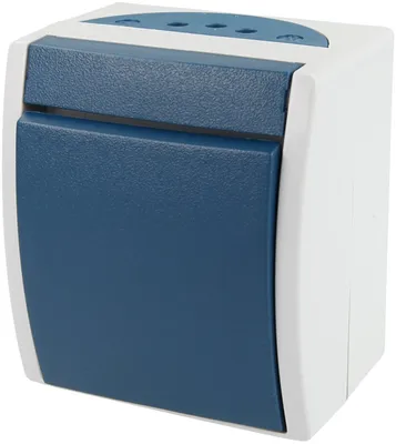 Produktbild von Busch-Jaeger 2601/2 W-53, 1P, Grün, Grau, 250 V, 74 mm, 55 mm, 83 mm