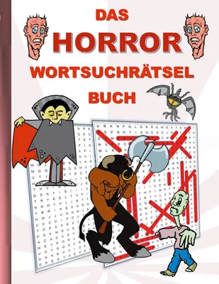Produktbild von Das Horror Wortsuchrätsel Buch