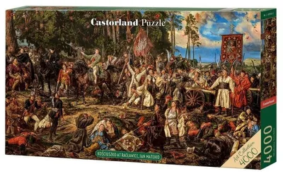Obrázok produktu pre Puzzle 4000: Kościuszko pri Racławiciach, Jan Matejko