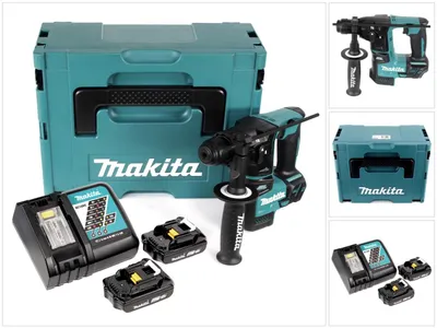 Immagine prodotto di Makita DHR 171 RAJ trapano a percussione a batteria 18 V 1,20 J SDS Plus Brushless + 2x batteria ricaricabile 2,0 Ah + caricabatterie + Makpac