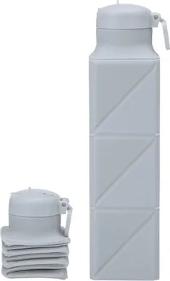 Produktbild von Silikonisches Trinkgefäß 650 ml - -frei - für Festivals, Reisen, Camping, Wandern, Joggen