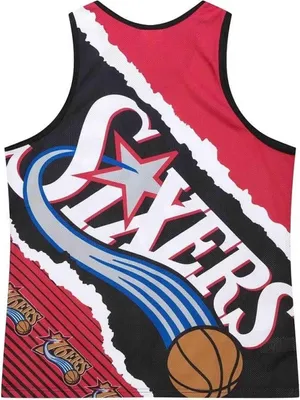 Produktbild von Mitchell & Ness NBA Jumbotron 2.0 Sublimated Tank Philadelphia 76ers XL