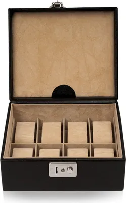 Produktbild von Windrose - Uhrenkoffer Beluga 8 - Schwarz - 70040/99