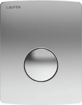Immagine prodotto di Laufen LIS INEO Placca pulsante AU109 90910.9 per 94010.0 126x162x17 cromato, 1 pz.