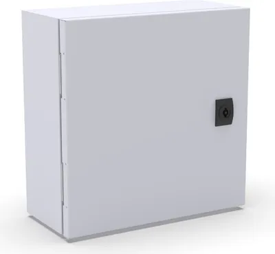 Immagine prodotto di Scatola di distribuzione SiBox 3.3.1,4 Scatola portafusibili in metallo IP65 Armadio elettrico Doktorvolt da incasso e da superficie 1741
