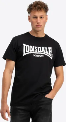 Produktbild von Herren T-Shirt normale Passform Doppelpack PIDDINGHOE Black S Lonsdale