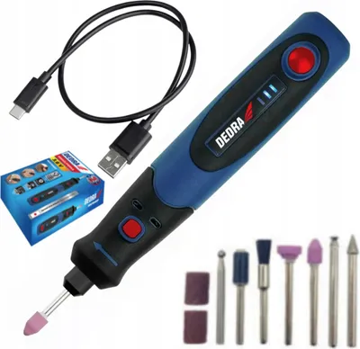 Akumulátorová Mini Brúska Dedra Ded7940Z1 3,6V, Usb