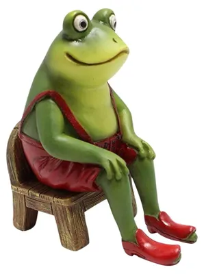 Produktbild von Miniatur-Gartenfigur einer Frosch für den Außenbereich