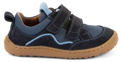 Produktbild von Froddo Children Kinder Marineblau Sneaker Barfußschuhe Echtleder G3130271-12)