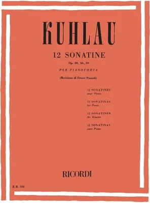 Produktbild von 12 Sonatine op.20, 55, 59per pianoforte