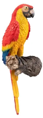 Imagen del producto de Soporte decorativo de resina para pájaros, ideal para el jardín