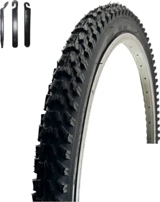Produktbild von 1 x VEE Rubber V158 26" Fahrradreifen Schwarz 50-559 (26 x 1.95) inkl. Reifenheber