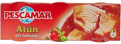 Image de Pescamar Atún Tonijn à la sauce tomate 3 x 240g - Thon de haute qualité