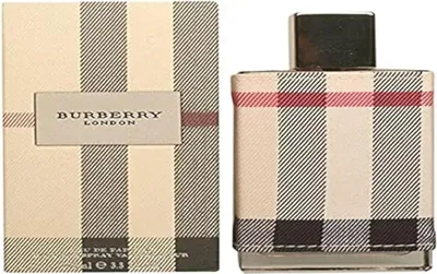 A box and bottle of Burberry London for Women perfume.