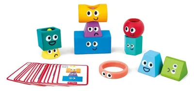 Obrázok produktu pre Hape Montessori stohovacie bloky
