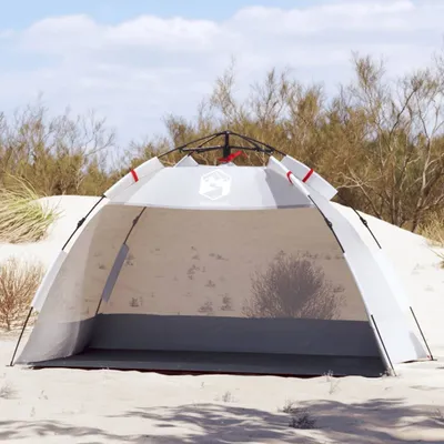 Produktbild von Möbel Strandzelt 2 Personen Grau Quick Release Wasserdicht - Campingzelte 4005295