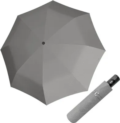 Zdjęcie produktu dla doppler parasol kieszonkowy Carbonsteel Magic Chic Sand szary wielokolorowy