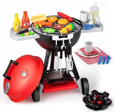 Zdjęcie produktu dla Grill zabawkowy - Grill zabawkowy - Grill dla dzieci - Grill dla dzieci - Grill dla dzieci