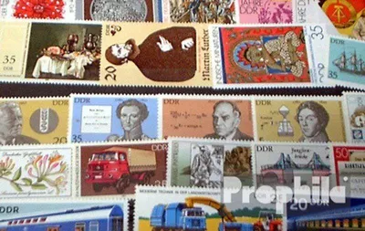 Produktbild von Briefmarken DDR 75 verschiedene Marken postfrisch