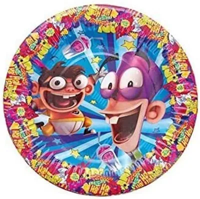 Produktbild von Geburtstagsparty, Packung mit 8 Papptellern, 23 cm, Lizenz (Famboy18)