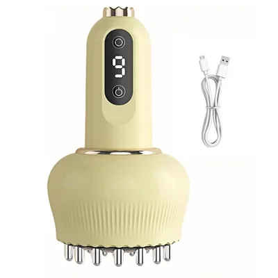 Produktbild von Lymphdrainage- & Anti-Cellulite-Massagegerät, Gua Sha, elektrisch, mit Mikrostrom, Licht, Wärme & Vibration