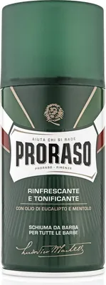 Zdjęcie produktu dla PRORASO Pianka do golenia z eukaliptusem, Linia Zielona, 300ml