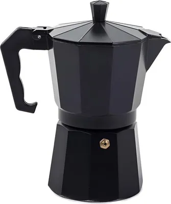 Obrázek produktu pro Verk 07042 Moka konvice 6 - 300 ml - černá