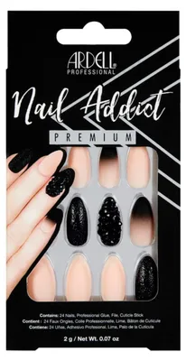 Immagine prodotto di Ardell - Unghie Finte Lunghe Mandorla con Colla 28pz - Nail Addict Ombre