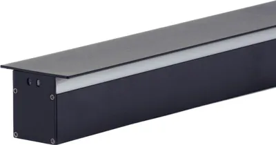 Image de Applique murale LED - Moderne - Applique murale - IP65 - corps noir - 16 Watt - 2250 lumens - 4000K